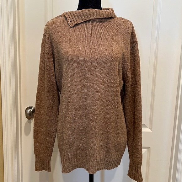 The J Peterman Company Sweaters - The J Peterman Company silk/cotton sweater tunic Size L